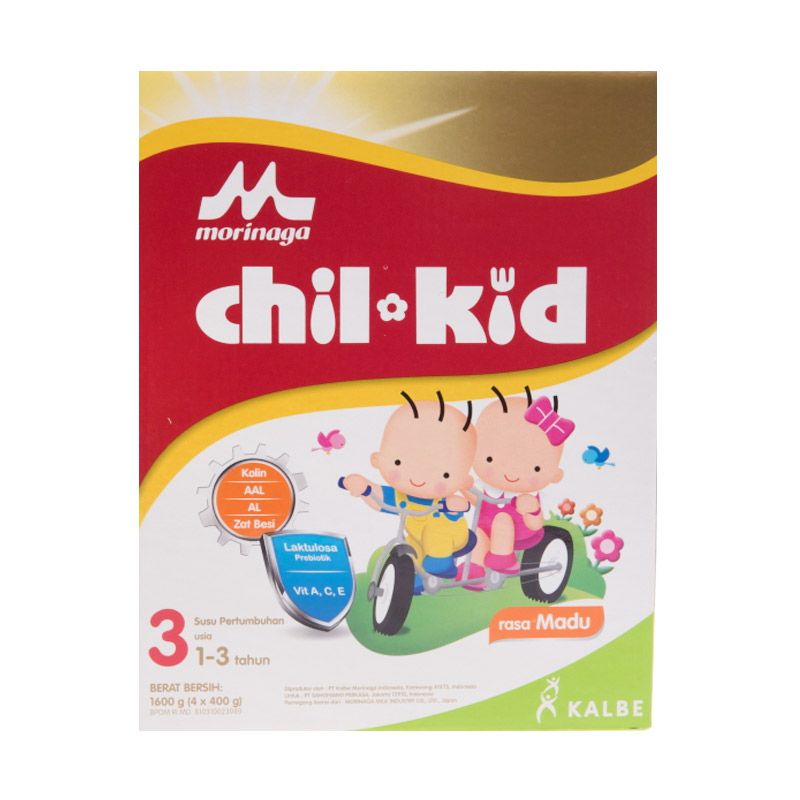 Jual Morinaga Chil Kid 3 Madu Susu Formula 1600gr Online