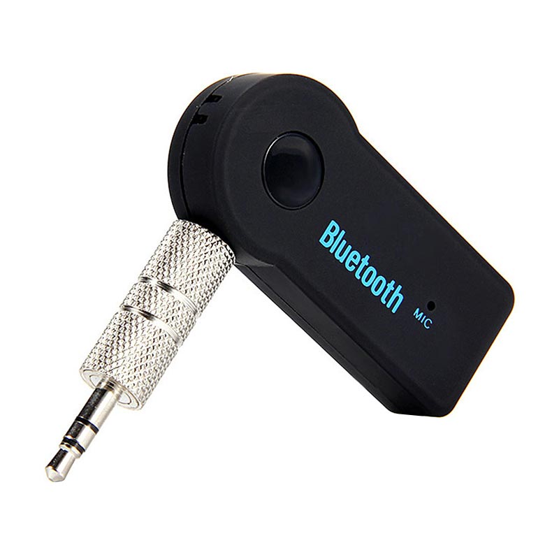 Car Music Audio Bluetooth Receiver Wireless Dongle Jack AUX For Mobil  Speaker