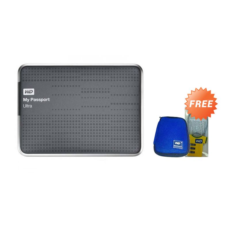 jual wd my passport ultra titanium disk eksternal 500 gb new pouch wd original jual wd my passport ultra titanium disk eksternal 500 gb new pouch wd original