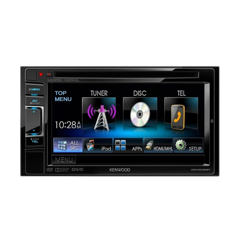 Kenwood Double Din Head Unit With Bluetooth Dpx5200bt Diysens