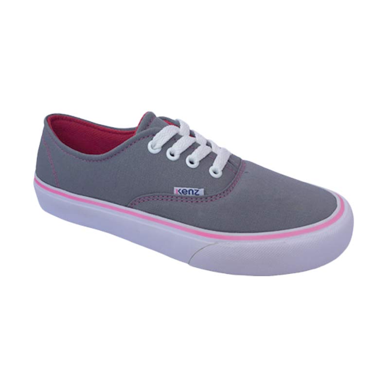 jual kenz classic sepatu wanita grey pink jual kenz classic sepatu wanita grey pink
