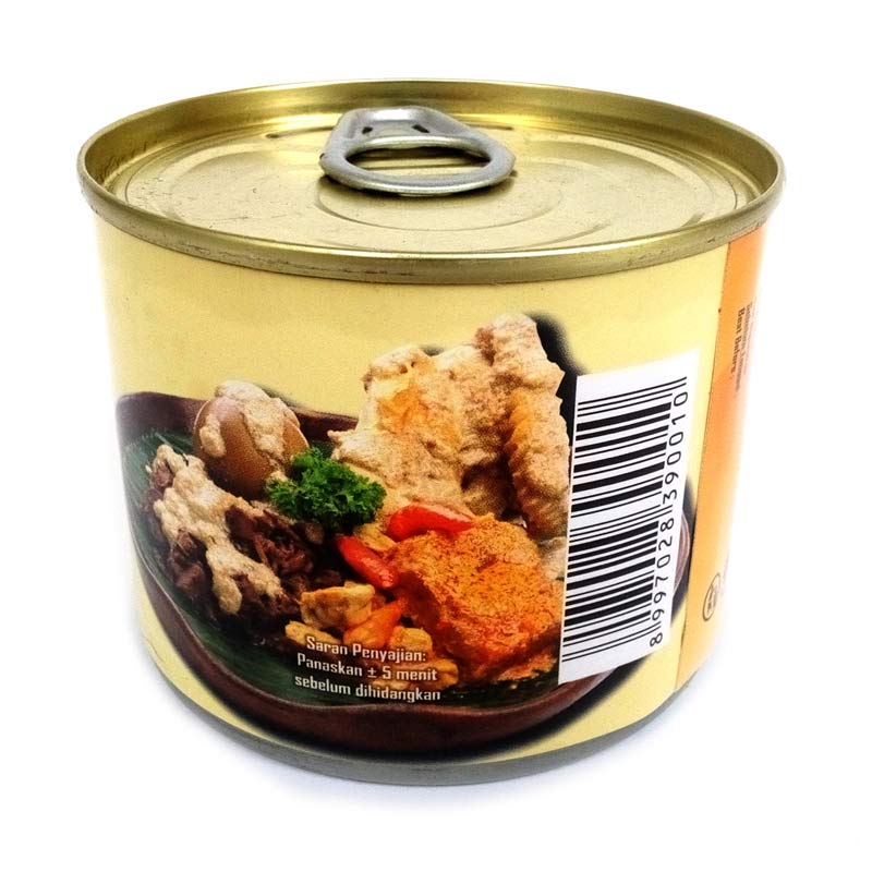 Jual Khas Jogja Gudeg Kaleng  Bu Tjitro 210 gr Online 