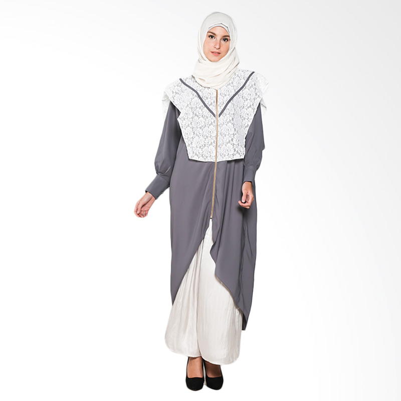 jual kia by zaskia sungkar silmi outer atasan muslim lace grey harga kualitas jual kia by zaskia sungkar silmi outer atasan muslim lace grey harga kualitas