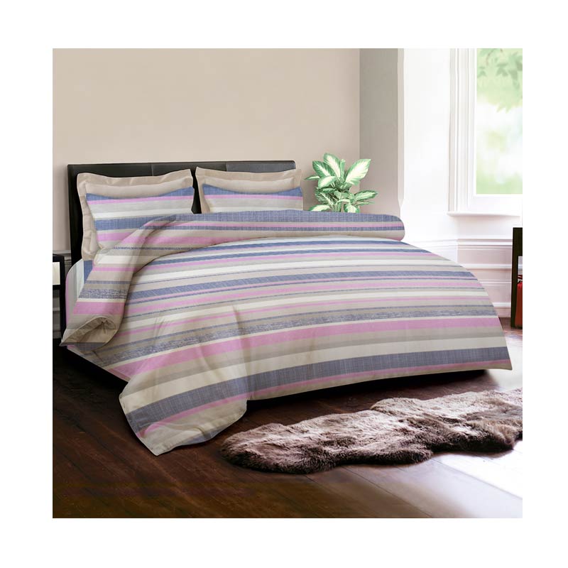 Jual King Rabbit Motif Longchamp Set Sprei - Ungu Online