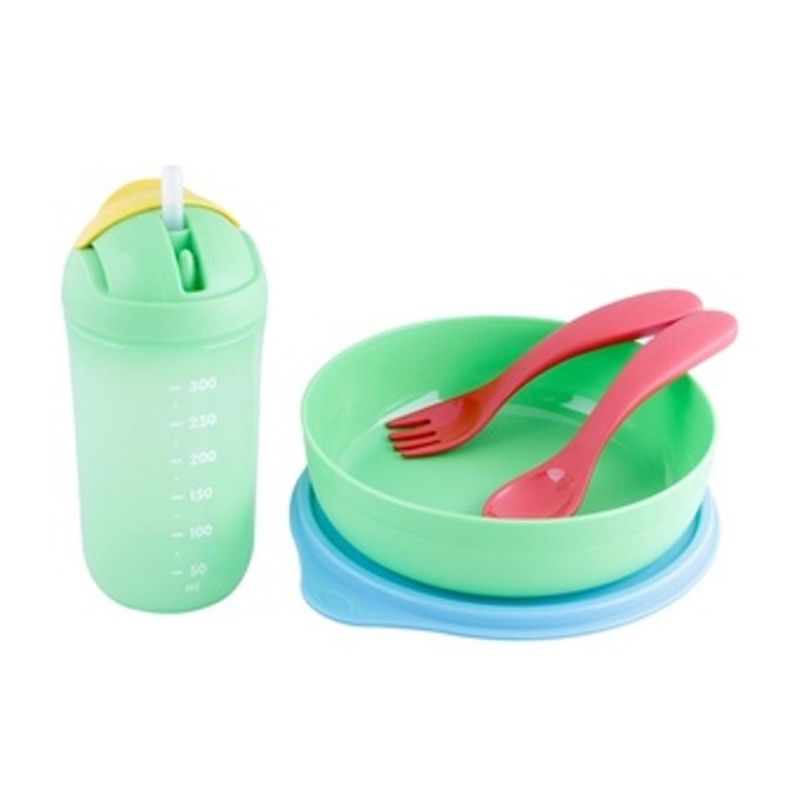 Jual Tupperware Tiwi Kidz Hijau Kotak M akan Online - Harga