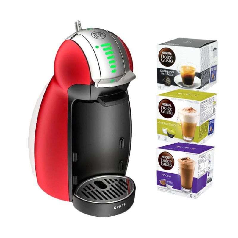 Jual Krups Nescafe Dolce Gusto Genio 2 Merah Mesin Kopi Jual Krups Nescafe Dolce Gusto Genio 2 Merah Mesin Kopi