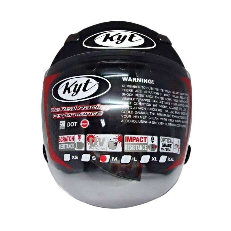 Jual KYT Galaxy Helm Half Face - Black Doff di Seller Almer Helmet