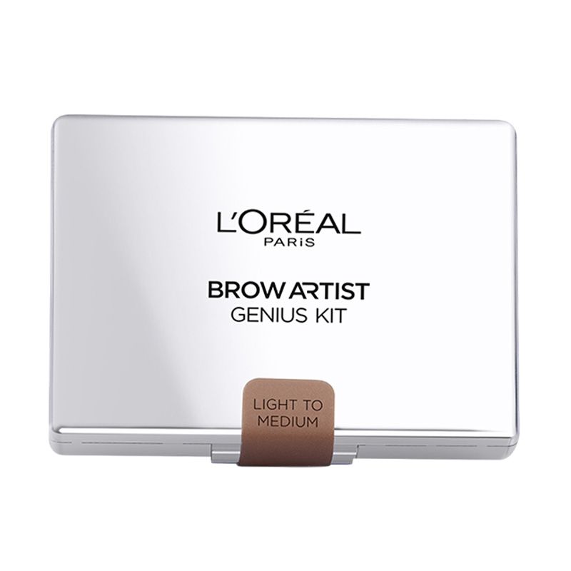 jual l oreal light to medium brow artist genius kit jual l oreal light to medium brow artist genius kit