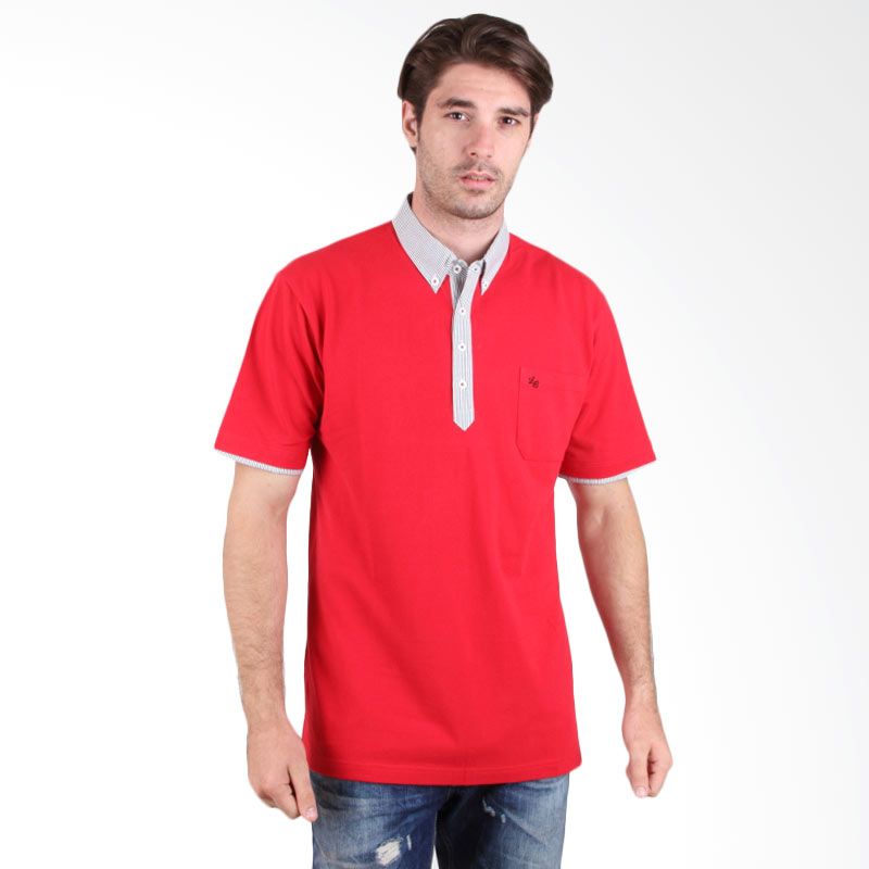 Labette Polo Shirt Red 102462207 Extra diskon 7% setiap hari Extra diskon 5% setiap hari Citibank – lebih hemat 10%