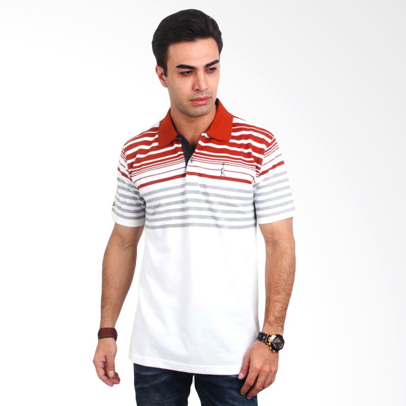 Labette Polo Shirt White Stripe Red Extra diskon 7% setiap hari Extra diskon 5% setiap hari Citibank – lebih hemat 10%