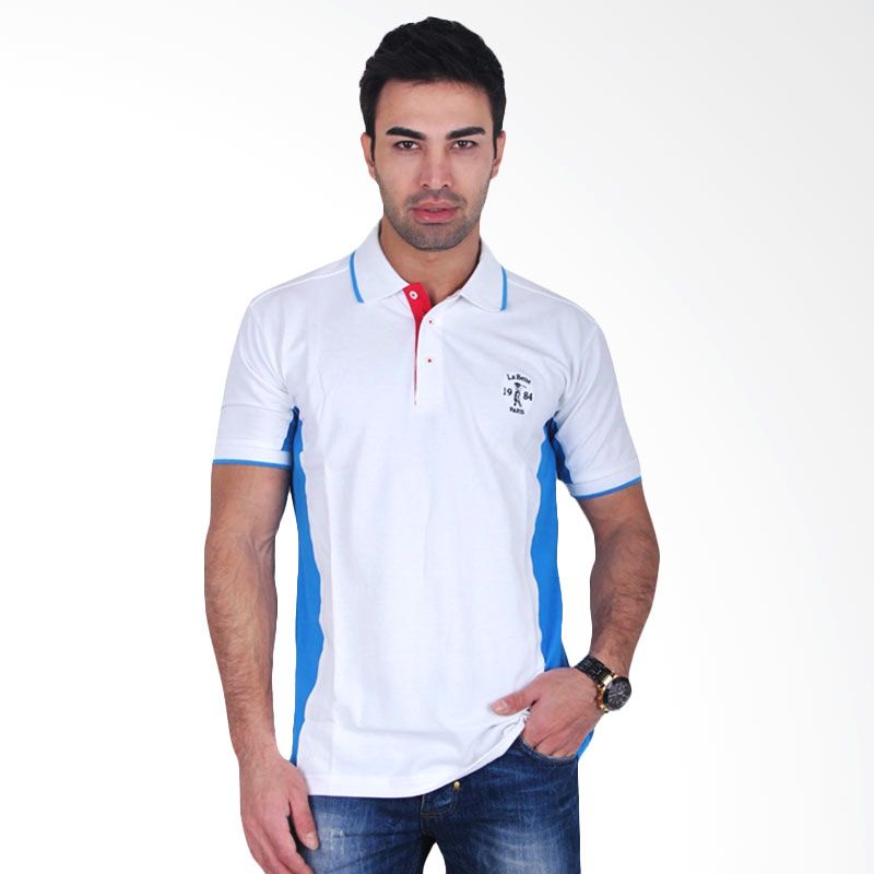 Labette Polo Shirts White Side Blue Extra diskon 7% setiap hari Extra diskon 5% setiap hari Citibank – lebih hemat 10%