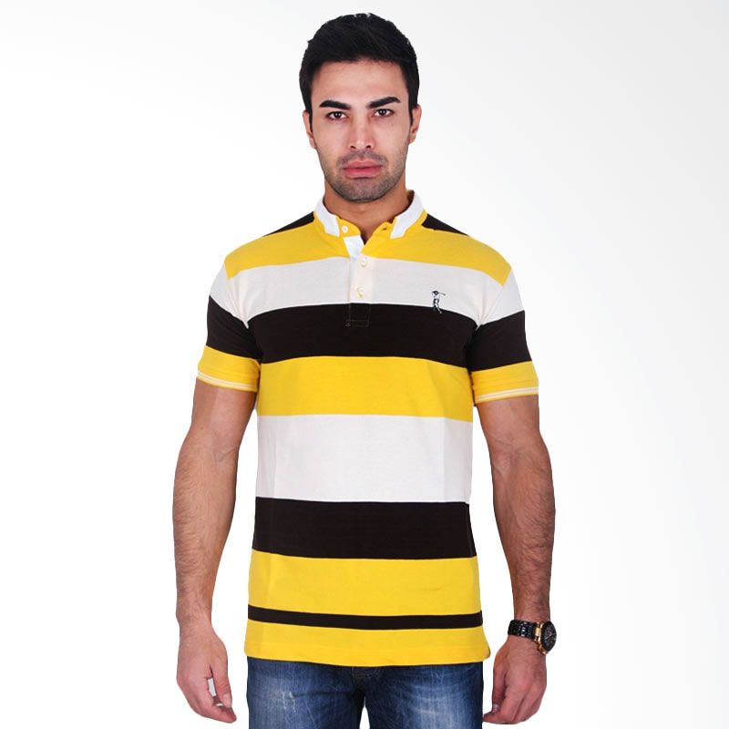 Labette Polo Shirts Yellow Stripes Extra diskon 7% setiap hari Extra diskon 5% setiap hari Citibank – lebih hemat 10%