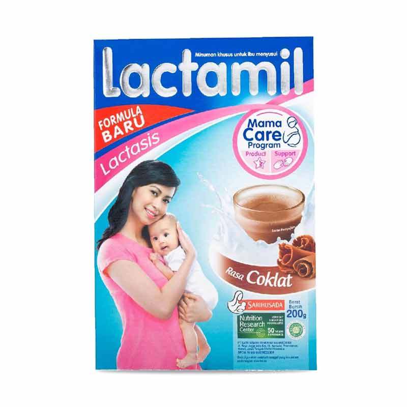 Jual Lactamil Lactasis Coklat Susu Ibu Menyusui 200gr Online Desember 2020 Blibli
