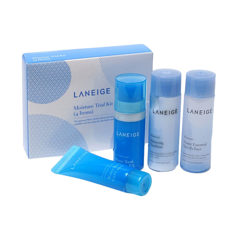 jual laneige moisture trial kit set harga jual laneige moisture trial kit set harga