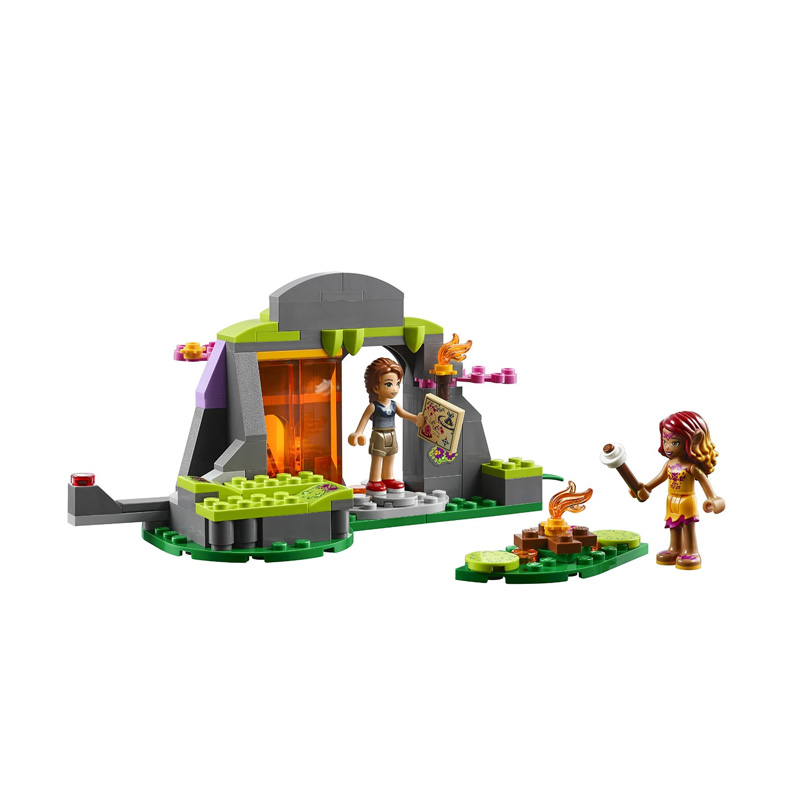 lego elves fire dragon's lava cave
