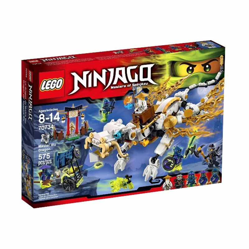 Jual Lego Ninjago Master WU Dragon Ninja 70734 Online 
