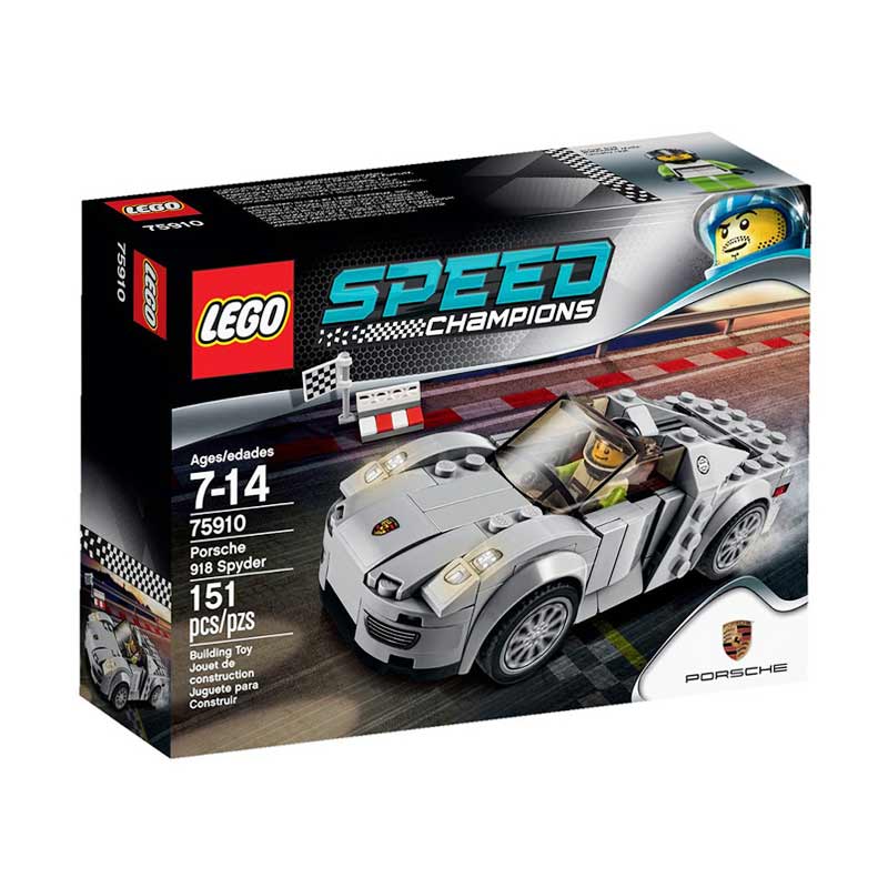 Jual Lego Speed Champions 75910 Porsche 918 Spyder Mainan Blok Puzzle Terbaru Juli 2021 Blibli