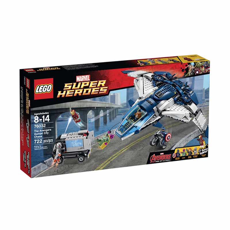 Jual LEGO Super Heroes 76032 The Avengers Quinjet Chase 