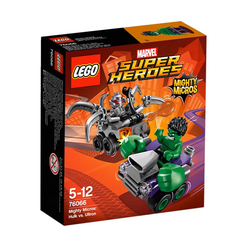 Jual LEGO Super Heroes 76066 Mighty Micros: Hulk VS Ultron 