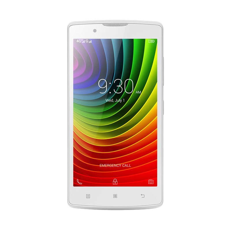 Lenovo A2010 Smartphone - White [8GB/ 1GB]