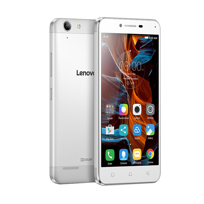 Lenovo A6020 Vibe K5 Plus Smartphone - Silver [16GB/ 2GB]