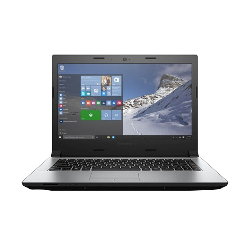 Lenovo Ideapad 305 80R1005WID Notebook - Silver [14 Inch/i3/500GB+SSHD 8GB/AMD R5/Win 10]