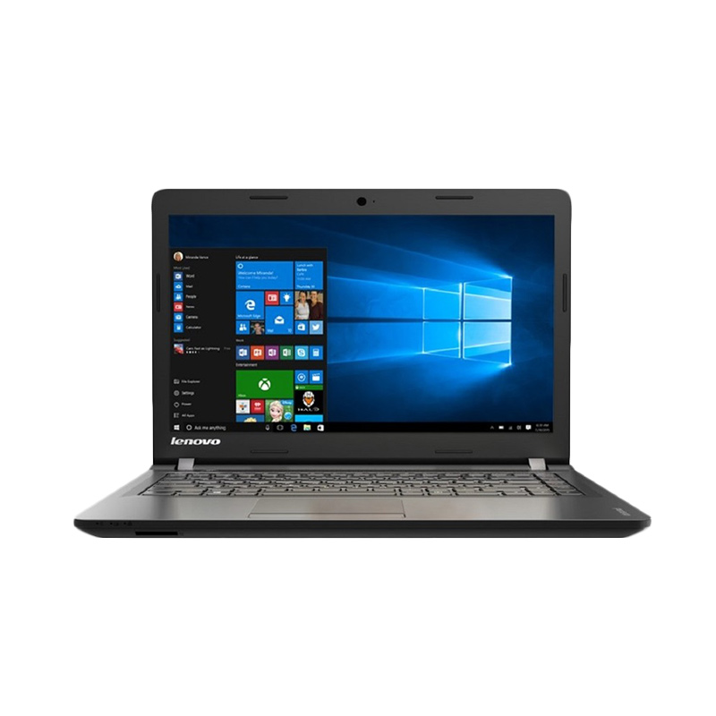 Jual Lenovo IP300 Black Glossy Notebook [N3150/RAM 2GB/HDD