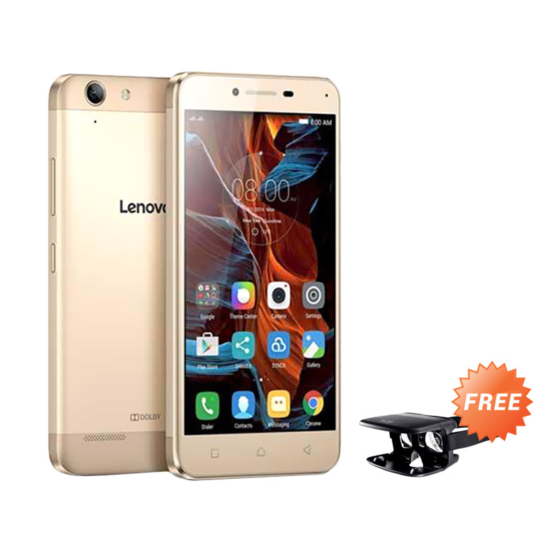 Lenovo K5 Plus Smartphone - Gold [16GB/ 2GB] + Free ANTVR Phoneglass