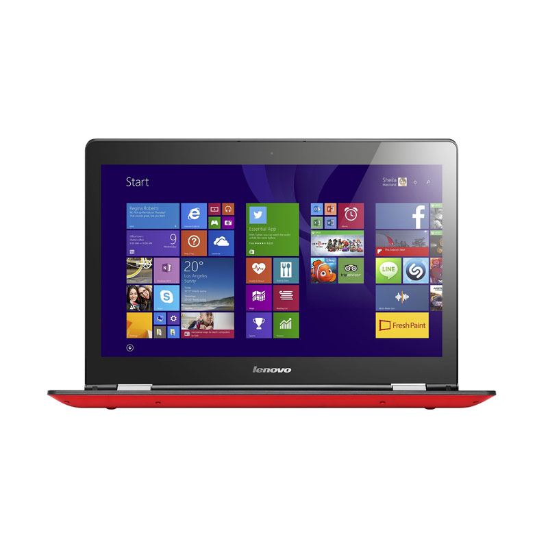 Jual FYNL - Lenovo Yoga 500-7DID Merah Laptop 2in1 [14 