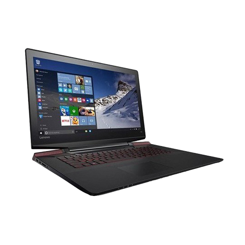 Lenovo Y700 80NV00-7JiD Gaming Laptop - Black [15/i7-6700HQ/16GB/Win10] + Free Mouse Wireless Microsoft 1850