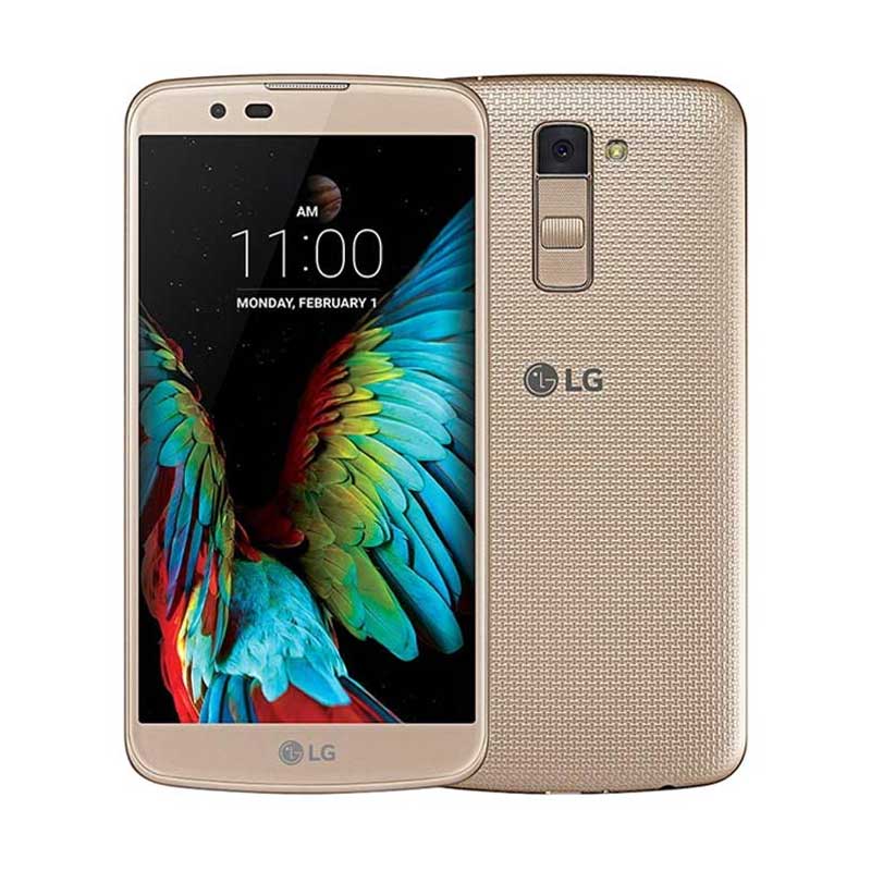 LG K10 K430 Smartphone - Black Gold [Garansi Resmi LG]
