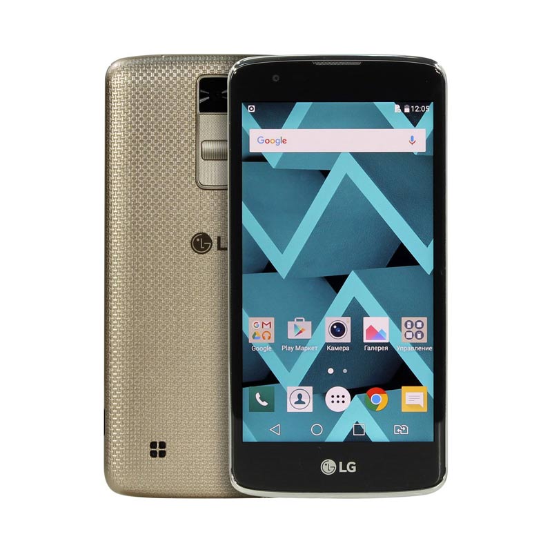 LG K8-K350 Smartphone - Black Gold