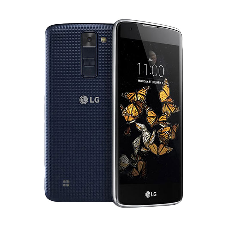 LG K8 Smartphone - Hitam/Biru [LTE/8 GB/1.5GB RAM]