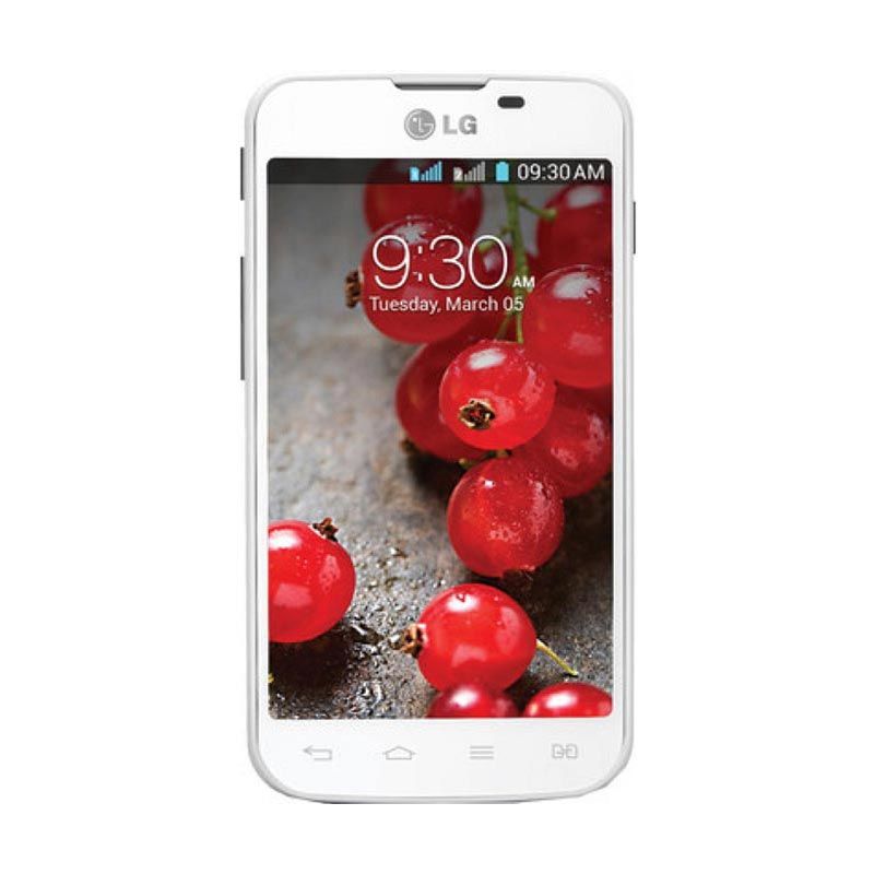 LG Optimus L5 II E455 Smartphone - White [Dual SIM]