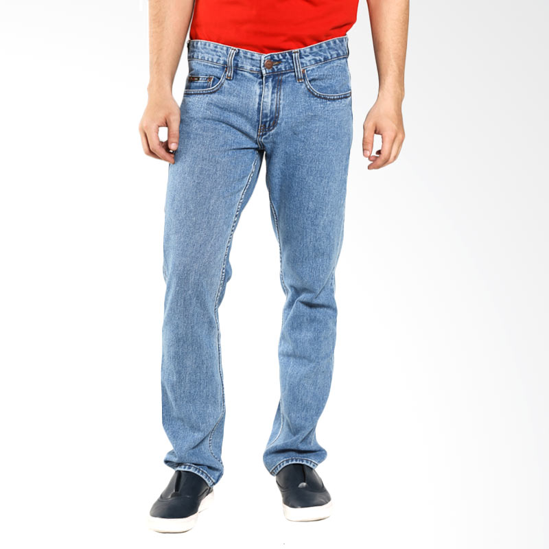 LGS Regular Fit Basic Model JJT.405.88.3.C Blue Celana Jeans Pria