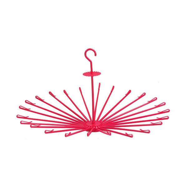 Promo Lion Star Folding Hanger Jemuran Lipat Merah [30 Tangkai] di Seller Allins Kab