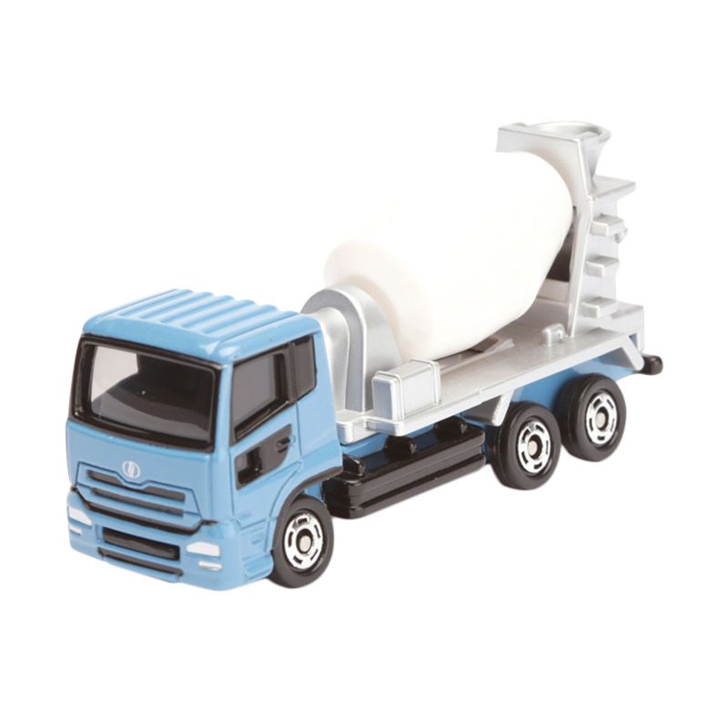 jual tomica nissan diesel quon mixer car blue diecast jual tomica nissan diesel quon mixer car blue diecast