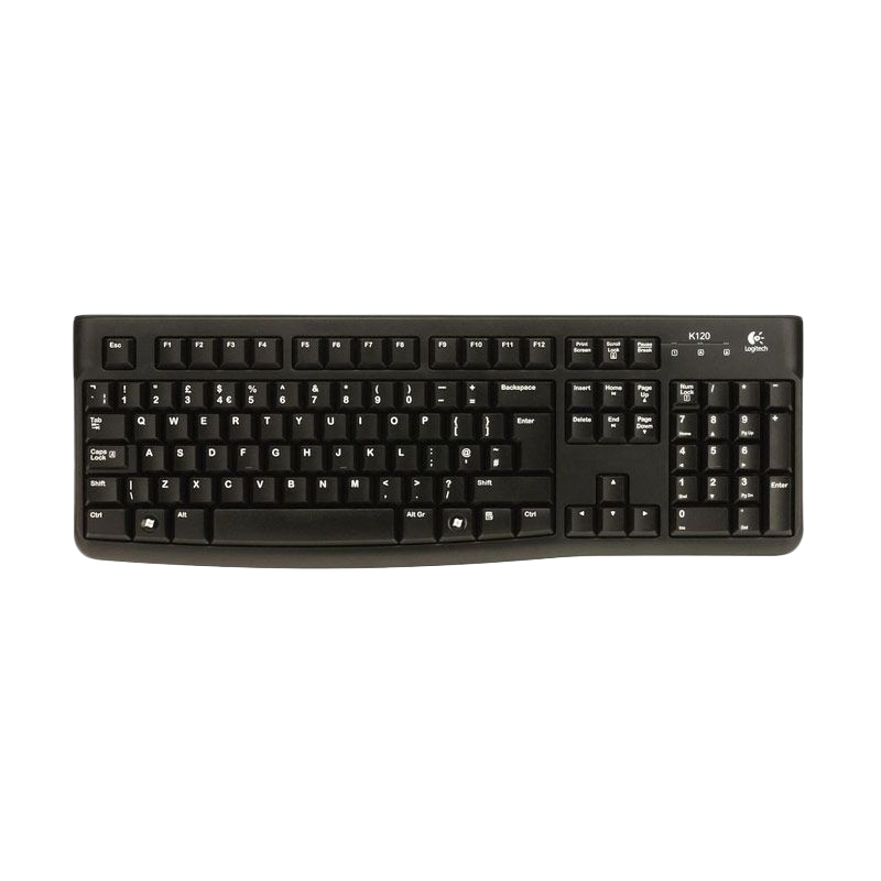 Jual Logitech K120 Black Usb Keyboard Di Seller Imperial - Babakan ...