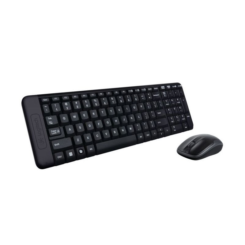 Jual Logitech MK220 Keyboard Wireless with Mouse - Hitam ...