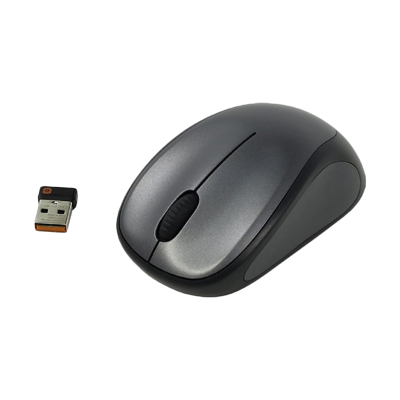 Jual Logitech M235 Wireless Mouse - Grey Free Mousepad