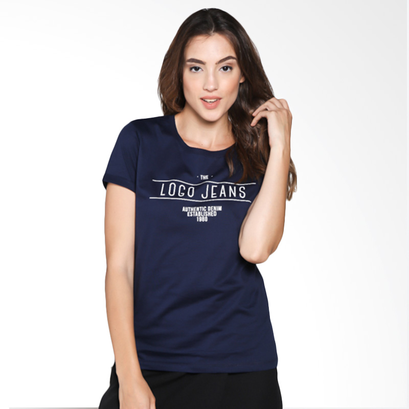 Logo Jeans 12412L4NA Allen Tee T-Shirt - Navy Extra diskon 7% setiap hari Extra diskon 5% setiap hari Citibank – lebih hemat 10%