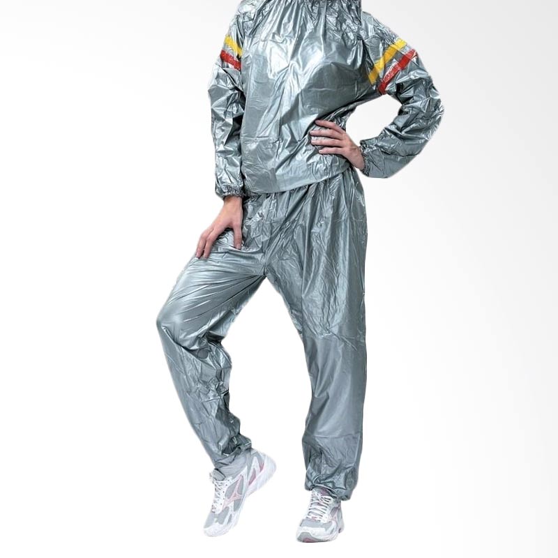 Jual Lucky Sport Sauna Suit Silver Di Seller Maghfiranisya