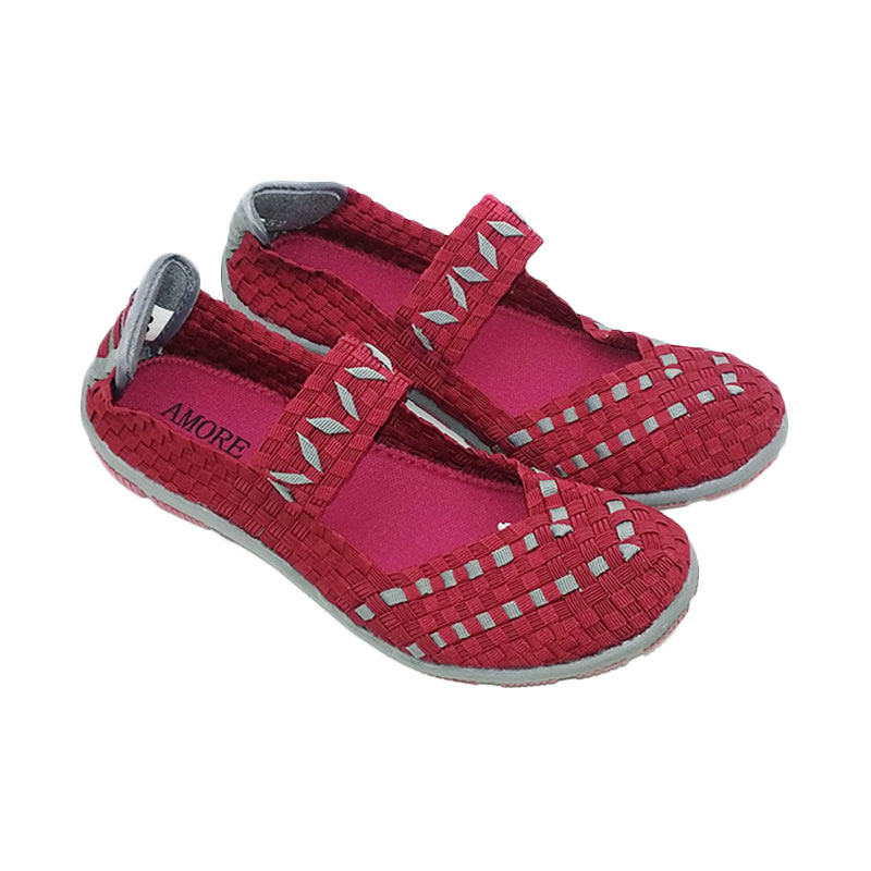 jual lulia sepatu anyaman wanita l052 merah harga kualitas terjamin blibli jual lulia sepatu anyaman wanita l052 merah harga kualitas terjamin blibli