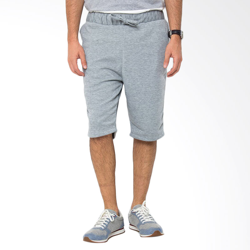 Magnificents Basic Short Sweatpants MGB49 Celana Pendek Pria - Misty Grey