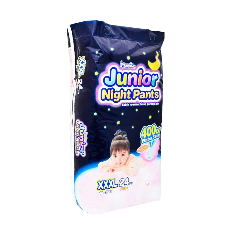 Jual Mamy Poko Junior Night Pants Girl XXXL24 Popok Bayi
