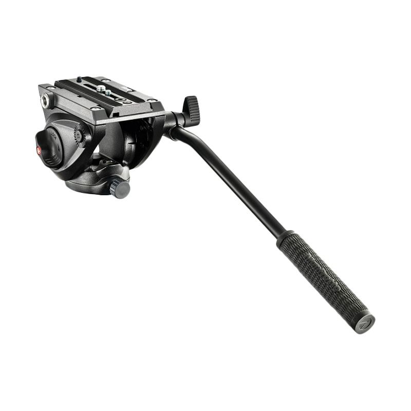 Jual Manfrotto MVH500AH Fluid Video Head Flat Base Ball Head di Seller