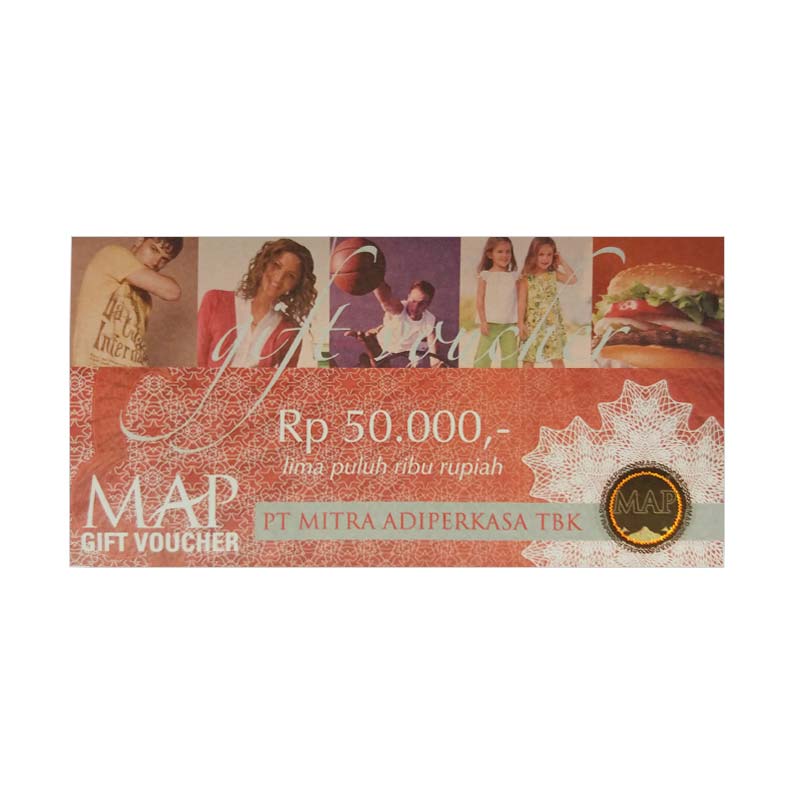 Jual MAP - Paket Belanja MAP Physic Voucher senilai Rp