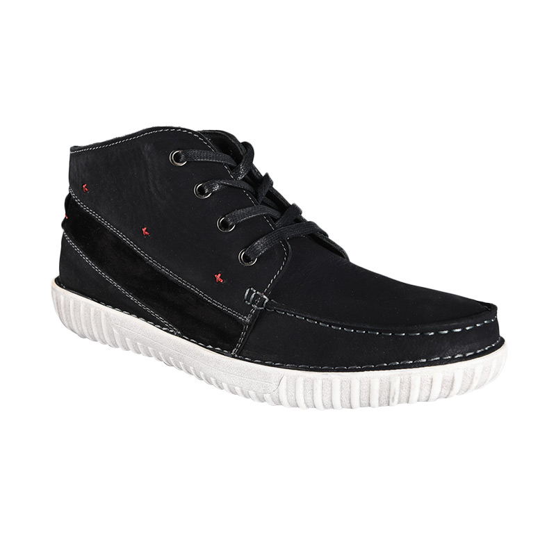 Marc & Stuart M4-MSHK-6-B8 Men HK-6-B8 Sepatu Pria - Black