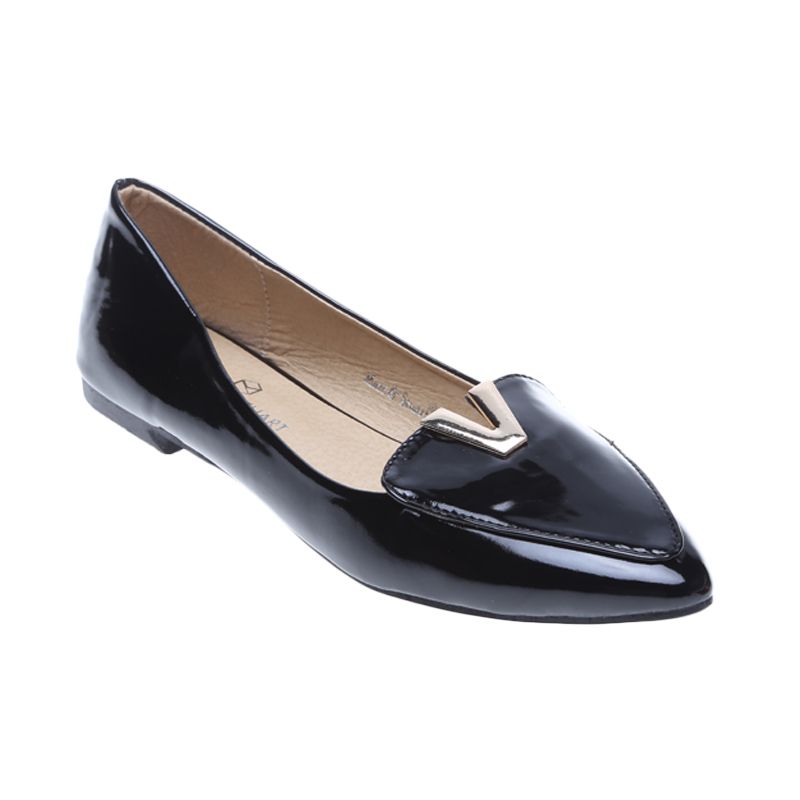 Marc & Stuart Shoes Black F2-MSHK-SX-A13 Sepatu Wanita