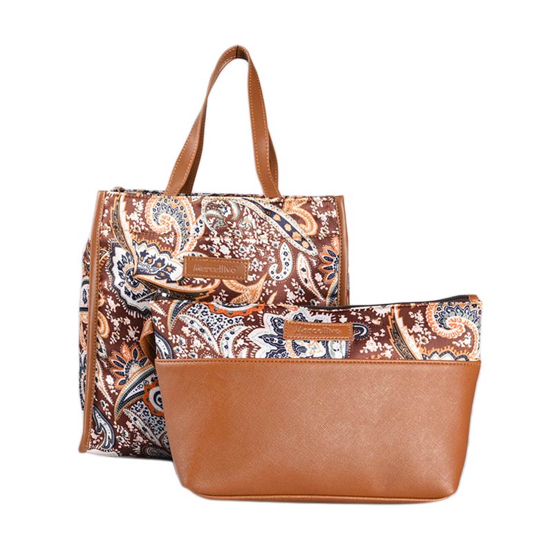 Jual Marcellivo Couple Batik K 112 Bag - Brown Murah April